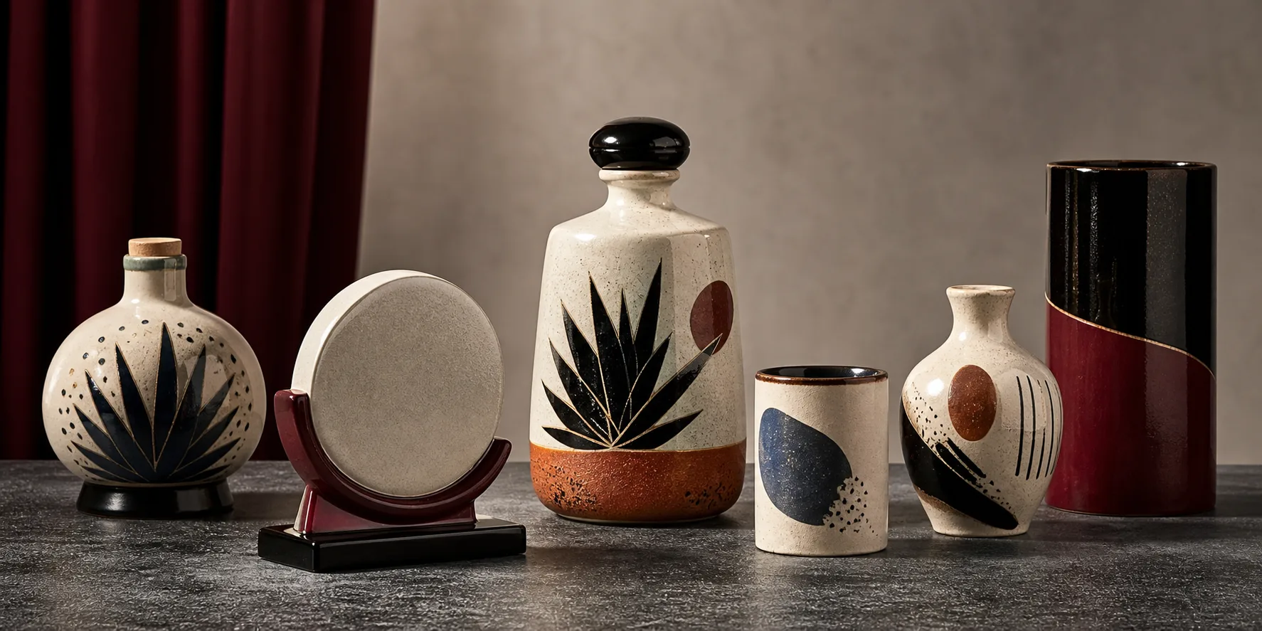 Botellas y regalos corporativos de cerámica artesanal